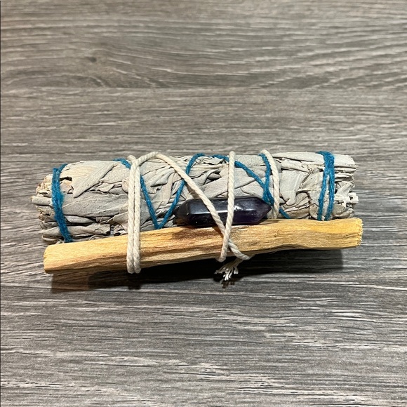 Other - Sage and Palo Santo Bundle with Amethyst